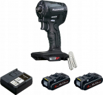 Panasonic Zakrętarka udarowa 18V EY1PD1 + ładowarka + 2 x aku 18 V / 3,0 Ah + systeiner | PAEY1PD1N18D32 | 5025232944552