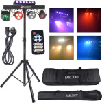 LIGHT4ME LIGHT4ME belka laser strobe LED PAR derby UV multiefekt świetlny ze statywem | 5907780141471 | 5907780141471