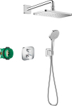 Potinkinis du&scaron;o komplektas Hansgrohe Croma E 27953000 | 27953000 | 4059625341186