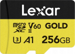 Memory card Lexar GOLD microSDXC 256GB | LMSGOLD256G-BNNNG | 843367132409
