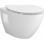 Miska WC S701-724 B904 / MODUO / PLUS OVAL / MISKA WISZĄCA / DESKA SLIM DUROPLAST | SZCZ1003156324 | 5901771091400