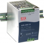 Zasilacz serwerowy Mean Well ZASILACZ IMPULSOWY SDR-480-24 MEAN WELL | SDR-480-24 | 5902887089770