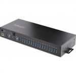 HUB USB StarTech StarTech 5G16AINDS-USB-A-HUB huby i koncentratory USB 3.2 Gen 1 (3.1 Gen 1) Type-B 5000 Mbit/s Czarny | 5G16AINDS-USB-A-HUB | 0065030894999