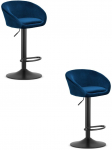 Leobert Hoker EAST - aksamit granatowy / baza czarna x 2 | model_3992_2-SITA/EAST-SIT108 | 5903332087853