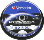 Verbatim BD-R DL 50 GB 6x 10 sztuk (43847) | 43847 | 0023942438472