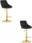 Leobert Hoker KAST - aksamit czarny / baza złota x 2 (model_3973_2-ARES/KAST-AREX66) | model_3973_2-ARES/KAST-AREX66 | 5903332087662