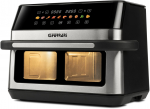 G3 Ferrari G10223 fryer Double 12 L Stand-alone 2200 W Hot air fryer Black, Stainless steel | G10223 | 8055176404819