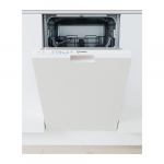 INDESIT Dishwasher | IN2ID10CS80 | Built-in | Width 44.8 cm | Number of place settings 10 | Number of programs 5 | Energy efficiency class D | White | IN2ID10CS80 | 8050147700662