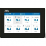 Tech Tech uniwersalny panel kontrolny M-12 czarny M12BK | WG.20.0172 | 5902479664491