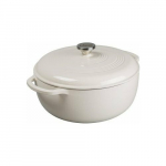 Lodge Garnek żeliwny emaliowany 7L Oyster / Lodge | EC7D13 | 0075536468440
