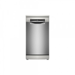 Bosch Dishwasher | SPS4HMI13E | Free standing | Width 45 cm | Number of place settings 10 | Number of programs 6 | Energy efficiency class D | Display | AquaStop function | Brushed steel | SPS4HMI13E | 4242005550982