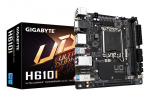 GIGABYTE H610I Motherboard - Supports Intel Core 14th CPUs, 4+1+1 Hybrid Digital VRM, up to 5600MHz DDR5, 1xPCIe 3.0 M.2, GbE LAN, USB 3.2 Gen 1 | H610I | 4719331855222