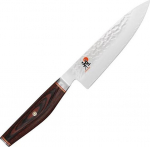 MIYABI Gyutoh Kochmesser, Stahl, 160 mm, silber / braun, 37,5 x 7,7 x 2,9 cm | 5580-uniw | 4009839307980