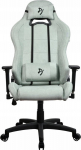Arozzi Torretta SoftFabric | Gaming Chair | Frame material: Metal; Wheel base: Nylon; Upholstery: Soft Fabric | Pearl Green | TORRETTA-SFB-PGN | 850047390073