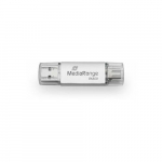 Pendrive MediaRange 3.2 Gen 1 USB-A i USB-C 512GB Srebrny (MR940-1) | MR940-1 | 4260664879794