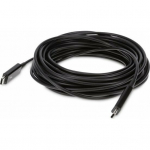 Kabel USB LMP Thunderbolt - Thunderbolt 25 m Czarny (21938) | 21938 | 7640113435691
