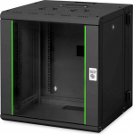 Szafa Digitus Rack wall mount housing Unique 12HE black | DN-19 12-U-3-SW | 4016032257769