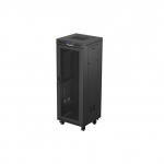 Standing rack cabinet 19 inch 32U 600x600 perforated door LCD black (Flat pack) | FF01-6632-23BL | 5901969446791