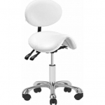 Activeshop Taboret kosmetyczny 1025 Giovanni biały universal | 100763 | 5906717401305