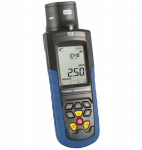 PCE Instruments Geiger counter radiation: Gamma, Alpha, X-ray, Beta, acoustic warning, incl. evaluation software, data logger, optical signal (RAM 10) | RAM 10 | 4250348714701
