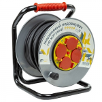 Extension Cord with Reel 25m, 4 sockets, 3x2.5mm2 | EX610525 | 9990000610525