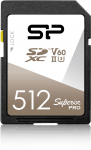 Silicon Power m&auml;lukaart SDXC 512GB Superior Pro UHS-II | SP512GBSDXJV6V10 | 4713436150152