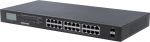 Switch Intellinet Network Solutions Gigabit 24x RJ45 PoE+, 2x SFP, wyświetlacz LCD (561242) | 561242 | 0766623561242
