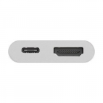 Stacja/replikator Goobay USB-C - HDMI + USB-C Biały (62110) | 62110 | 4040849621109