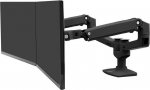 Ergotron Uchwyt biurkowy na 2 monitory do 27'' LX Dual (45-245-224) | 45-245-224 | 0698833073898