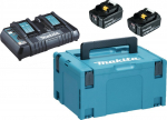 Makita Makita Zestaw Zasilający 18V (Bl1860Bx2+Dc18Rd) | 198077-8 | 088381474511