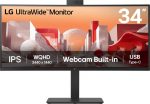LG 34BA85QE-B 34"W IPS LED 3440x1440 5M:1 5ms 300cd DP 2xHDMI USB-C(90W) CAM | 34BA85QE-B.AEU | 8806096207321