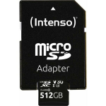 Karta Intenso UHS-I Professional microSDXC 512GB C10 (3433493) | 3433493 | 4034303037674