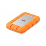 Dysk zewnętrzny SSD LaCie Rugged Mini 1TB Srebrno-pomarańczowy (STMF1000400) | STMF1000400 | 8719706044691