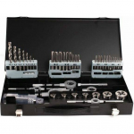 Abraboro Zestaw gwintownik&oacute;w M3-M12 , HSS-G [45 cz.] (AB45300044) | AB45300044 | 5999082009030