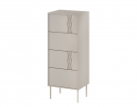 Cama 4S TRESSE chest of drawers 50x40x125 cashmere matt | TRESSE 400092 | 5903815010125