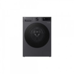 LG | Washing machine | F4X5011TBB | Energy efficiency class A | Front loading | Washing capacity 11 kg | 1400 RPM | Depth 57 cm | Width 60 cm | Display | LED | Steam function | Direct drive | Wi-Fi | Matte Black | F4X5011TBB | 8806096503713