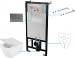 Deante Zestaw WC podtynkowy 6 w 1 (CDZT6ZPW) | CDZT6ZPW | 5907650849254