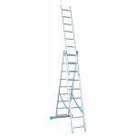 Drabex Drabina wolnostojąca dwustronna aluminiowa 9 stopniowa (DR4209) | DR4209 | 5903726422512