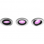 Philips Philips Hue White&Col. Amb.Centura Einbausp 3flg alum 3x4.2W | 929003809301 | 8720169318854