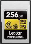 Karta Lexar Lexar CFexpress 4.0 Pro Gold, VPG400/IP68, R1800/W1650 (Type A) 256GB | LCAEXG4256G-RNENG | 843367143238