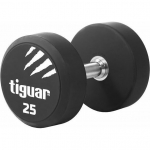 Tiguar &lrm;&lrm;Hantel TI-WHPU0250 gumowany 1 x 25 kg | TI-WHPU0250 | 5902860490654
