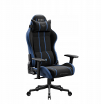 Fotel Diablo Chairs Fotel gamingowy materiałowy czarno-niebieski Diablo X-One 2.0 Night Blue Small | 5907367507935 | 5907367507935