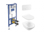 Pakabinamo WC komplektas Villeroy amp Boch Architectura (4616CB01, 92243068) | 4616D301 | 4062373941263