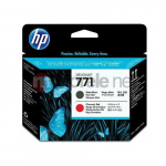 Tusz HP Głowica No 771 Matte Black/Chr Red Print Head (CE017A) | CE017A | 0884962986431