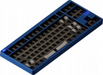 Klawiatura Nuphy Nuphy - NuPhy Gem80 QMK/VIA Wireless Custom Mechanical Keyboard - Bezprzewodowa Klawiatura Mechaniczna Mystic Indigo Brak Brak keycap&oacute;w | 6976604914897 | 6976604914897