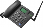 Doro 4100H, LTE/4G SIM Desktop Tisch-Mobiltelefon, schwarz | 380511 | 7322460083809