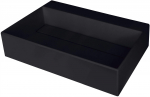Umywalka Deante DEANTE CQR NU6M Umywalka koryto granit czarny z maskownicą 600x400 mm | 5907650865254 | 5907650865254