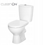 Zestaw kompaktowy WC Cersanit WC kompakt 616 ARTECO 011 NEW CleanOn z deską duroplastową wolnoopadającą z funkcją łatwego wypinania (K667-056) | K667-056 | 5902115730221