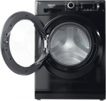 Pralka Hotpoint Washing Machine | NLCD 948 BS A EU | Energy efficiency class A | Front loading | Washing capacity 9 kg | 1351 RPM | Depth 61 cm | Width 60 cm | LCD | Steam function | Black | NLCD 948 BS A EU | 8050147680223
