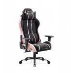Fotel Diablo Chairs Fotel gamingowy materiałowy czarno-r&oacute;żowy Diablo X-One 2.0 Akira Pink Normal | 5907367508154 | 5907367508154